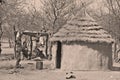 Scene of Otjikandero Himba Orphan Village