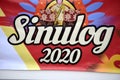 A Sinulog Sign At Annual Carnaval