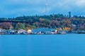 Early Morning Autumn View Across Parry Sound Royalty Free Stock Photo