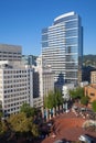 Pioneer Courthouse Square in Portland, Oregon