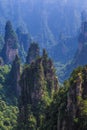 scene of rock mountain in Zhangjiajie National Forest Park,Hunan, China Royalty Free Stock Photo