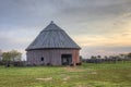 Scene of Round Barn in Indiana, United States