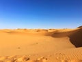 Sahara Desert, Beni Abbes, Bechar, Algeria Royalty Free Stock Photo
