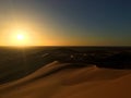 Sahara Desert, Beni Abbes, Bechar, Algeria Royalty Free Stock Photo