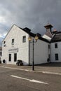 SCOTLAND, INVERNESS SHIRE, DALWHINNIE - OCTOBER 12, 2014: Building of the Dalwhinnie Distillery