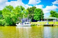 Bayou Lafourche, Louisiana Royalty Free Stock Photo