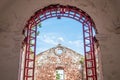 Scene of St Paul`s Church in Malacca. Royalty Free Stock Photo