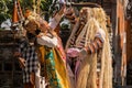 Scene from theatre Performance in Bali, Ubud, Indonesia september 2018