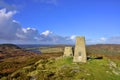 Scenic Viewpoint of Scottish Hebridean Island Royalty Free Stock Photo