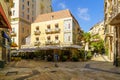 Scene of the Zion Square, the center of Jerusalem