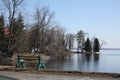 Sceneic of Trees and water