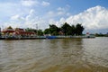Scenery of Koh Kret, a popular tourist destination along the Chao Phraya River in Nonthaburi in Thailand. Royalty Free Stock Photo