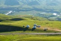 Scenery of alpine meadows inTien Shan mountains in Xinjiang of China