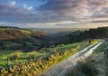 Landscape scenery around calderdale Royalty Free Stock Photo