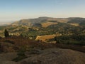 Scenery around Hogsback taken from the unnamed hill in early spring, South Africa