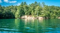 Scenery around lake jocasse gorge