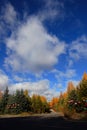 The scenery in autumn in Inner Mongolia