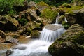 Scenery of the Back Hill of Qingcheng Mountain Royalty Free Stock Photo