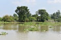 Scenery of the beautiful landscape at Saigon River in Ho Chi Minh City, Vietnam, Asia Royalty Free Stock Photo