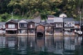 Scenery of buildings at Ine