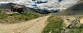 Hiking path in Wallis, shot near Stellisee/Blauherd