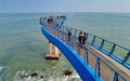 Scenery of Cheongsapo Daritdol Observatory Skywalk, Haeundae, Busan, South Korea, Asia Royalty Free Stock Photo