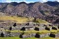 Scenery in Sacsayhuaman in Cusco Royalty Free Stock Photo