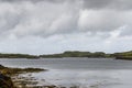 Scenery of the coastside on the north shore of the Isle of Skye Royalty Free Stock Photo