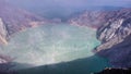 Amazing view of the Ijen crater