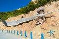 The scenery of Dalian Coastal Road in late Summer