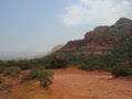 Scenery from Devil\'s Bridge hike in Sedona Arizona Royalty Free Stock Photo