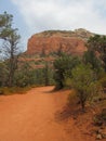 Scenery from Devil\'s Bridge hike in Sedona Arizona Royalty Free Stock Photo