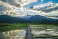 Scenery of dongli township in hualien, taiwan