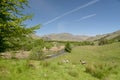 Scenery in Duddon Valley, Lake District Royalty Free Stock Photo