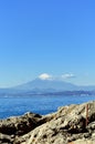 Scenery of the Enoshima Chigogafuti. Royalty Free Stock Photo