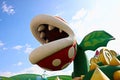 Scenery at the entrance of Super Nintendo World