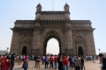 Scenery of Gateway of India in Mumbai, India.