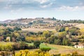 Golden Autumn in Tuscany, Italy Royalty Free Stock Photo