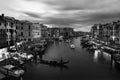 Scenery of Grand Canal of Venice, Italy at Dusk Royalty Free Stock Photo