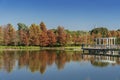 Landscape of Hong Kong wetland park Royalty Free Stock Photo