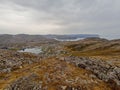 The scenery of Honningsvag town, Norway Royalty Free Stock Photo