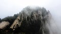 Scenery of Huashan Mountain in Xiyue Royalty Free Stock Photo