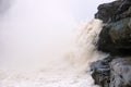 Hukou Waterfall of Yellow River Royalty Free Stock Photo