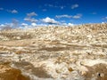 Scenery of Hverir Boiling mud and sulpha Royalty Free Stock Photo