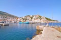 Scenery of Hydra island Saronic Gulf Greece