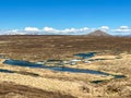 Scenery of Iceland with water and grass