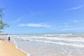 Scenery of Khao Kalok Beach in Pran Buri District Royalty Free Stock Photo