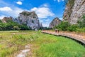 Scenery of Khao Ngu Stone park