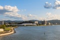 Lake Shinji located in Matsue, Shimane, Japan Royalty Free Stock Photo