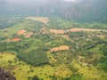 Scenery landscape view from Pha Ngeun in vangvieng City Laos